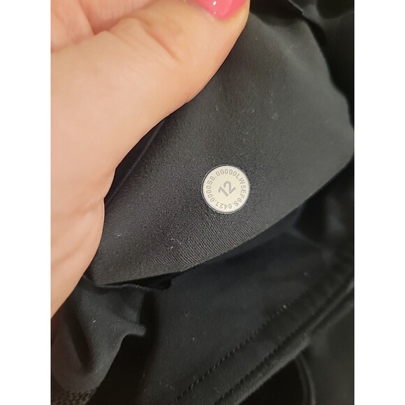 Lululemon Base Pace High-Rise Tight 28" Brushed NuluxCamo Deep Coal Multi Sz 12 - Picture 8 of 8